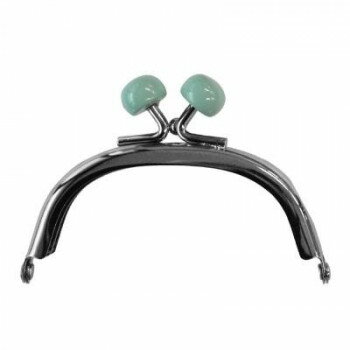 【暮らしラクラク応援セール】INAZUMA イナズマ 玉付き口金 きのこ (約)横7.5×高さ6cm (18)水色 BK-701S【取り寄せ・返品不可商品】