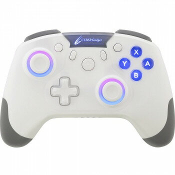 【暮らしラクラク応援セール】SWITCH ゲーミングコントローラー HG 無線タイプ ホワイト CY-NSOGCWL-WH【取り寄せ・返品不可商品】