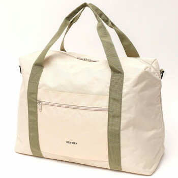 【暮らしラクラク応援セール】DEVICE+ 3way ボストンバッグ エクリュ PBN24023【取り寄せ・返品不可商..