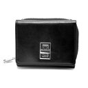 【暮らしラクラク応援セール】Rename 回転金具 3つ折り財布 ブラック RPG22043【取り寄せ・返品不可商品】(4)