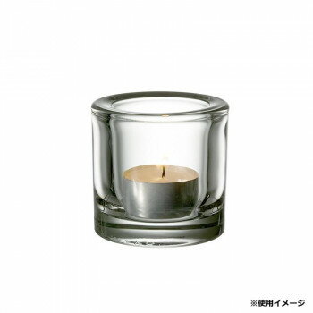 【暮らしラクラク応援セール】（A） Iittala キビ キャンドルホルダー クリア 1007068【取り寄せ・返品不可商品】