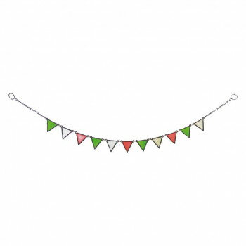 【暮らしラクラク応援セール】ブリエット クリスマスカラーガーランド【取り寄せ・返品不可商品】