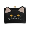 【暮らしラクラク応援セール】口金財布 catB(黒猫) A52-2【取り寄せ・返品不可商品】