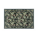 【暮らしラクラク応援セール】川島織物セルコン Morris Design Studio レスターアカンサス マット 約60×90cmFH1710A B ブルー【...