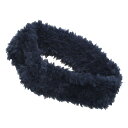 【暮らしラクラク応援セール】ヘアバンド ニットボア ネイビー 17919620026【取り寄せ・返品不可商品】