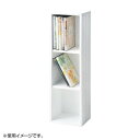 【暮らしラクラク応援セール】ウッド 収納ラック アイボリー 16-18IV【取り寄せ・返品不可商品】
