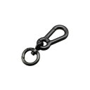 【暮らしラクラク応援セール】ハイロジック 回転カラビナ付フック マットブラック 1個入 29255【取り寄せ・返品不可商品】