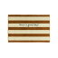 【暮らしラクラク応援セール】(クリーンテックス) デザインマット kahou good day_brown stripe 45×75c..