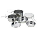 【暮らしラクラク応援セール】佐藤金属興業 SALUS ツーリングクッカーセット 6pcs【取り寄せ・返品不可商品】
