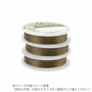 【暮らしラクラク応援セール】7ストランドワイヤー ブロンズM JW03Z-0 (線径0.46mm)/92m【取り寄せ・返品不可商品】