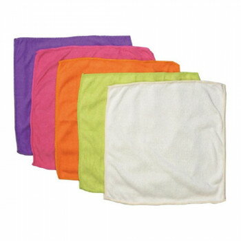 【暮らしラクラク応援セール】ビビットマイクロファイバーダスター5P 30×30cm【取り寄せ・返品不可商品】