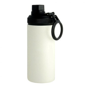 【暮らしラクラク応援セール】リビング WELF SLIM BOTTLE 直飲みスリムステンレスボトル WH 450ml【取り寄せ・返品不可商品】