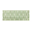【暮らしラクラク応援セール】ナチュラル キッチンマット 45×120cm グリーン【取り寄せ・返品不可商品】