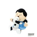 【暮らしラクラク応援セール】吉徳 スヌーピー(SNOOPY) ぬいぐるみ ルーシー びっくりキス 182191【取り寄せ・返品不可商品】