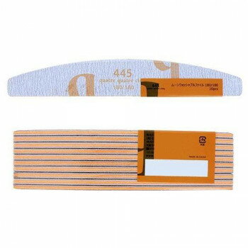 【暮らしラクラク応援セール】ビューティーネイラー 445 ムーンウォッシャブルファイル10枚セット 180/..