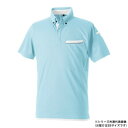 【暮らしラクラク応援セール】桑和 7335-51 半袖ポロシャツ(胸ポケット付き) SSサイズ サックス(209)【取り寄せ・返品不可商品】