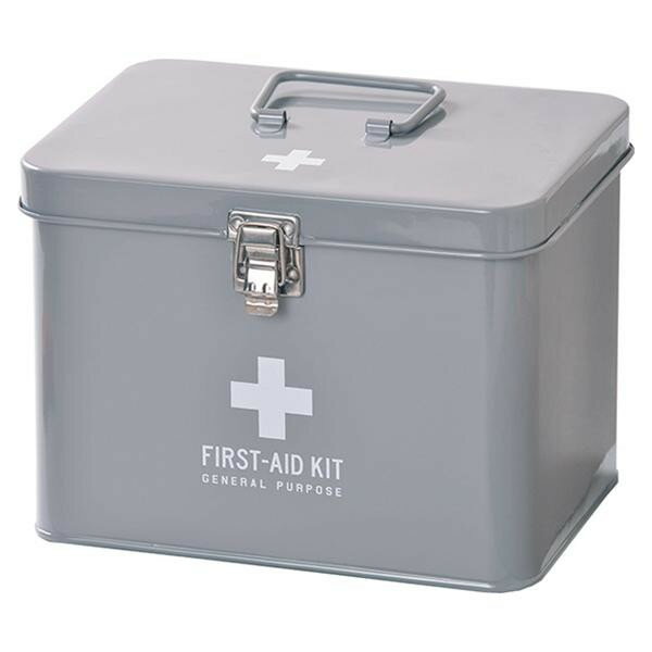 【暮らしラクラク応援セール】メディコ ファーストエイドボックス GY 161356【取り寄せ・返品不可商品】
