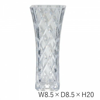 【暮らしラクラク応援セール】PVフォンテフラワーベース8.5xH20 2300183【取り寄せ・返品不可商品】