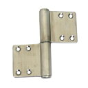 【暮らしラクラク応援セール】17474 ステンKJ旗型蝶番 102mm(右) 1枚入 00017474-001【取り寄せ・返品不可商品】