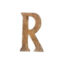 【暮らしラクラク応援セール】ウッデンアルファベット R 41068【取り寄せ・返品不可商品】