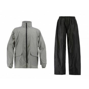 【暮らしラクラク応援セール】弘進ゴム B-1200 リュック対応レインスーツ グレー L H1200BB【取り寄せ・返品不可商品】