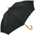【暮らしラクラク応援セール】Waterfront ベーシックジャンプ木手 長傘 65cm ブラック ブラック U165-0904BK1-B7【取り寄せ・返品不可...