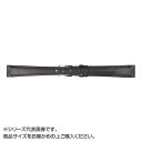 【暮らしラクラク応援セール】MIMOSA(ミモザ) 時計バンド Eカーフ 7mm ブラック (美錠:銀) CE-A7【取り寄せ・返品不可商品】