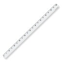 【暮らしラクラク応援セール】メタクリル直線定規 100cm A-5011【取り寄せ・返品不可商品】