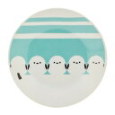 【暮らしラクラク応援セール】三郷陶器 シマエナガ プレート(ならんで) 6832-02【取り寄せ・返品不可商品】