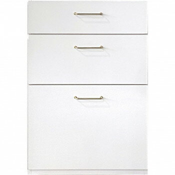 【暮らしラクラク応援セール】東馬(TOHMA) エルナ 組み合わせ 60チェストWH ホワイト 54691650【取り寄..