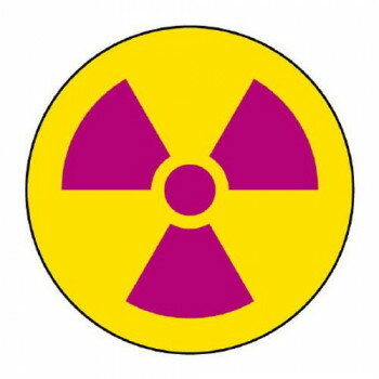 【暮らしラクラク応援セール】ユニット ステッカー　放射能マーク 817-75【取り寄せ・返品不可商品】