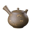 【暮らしラクラク応援セール】青峰焼〆金桜急須 Y7【取り寄せ・返品不可商品】