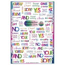 【暮らしラクラク応援セール】Sha-Nail Pro 写ネイル ネイルシール Gradation Font -Rainbow- GFC-001【取り寄せ・返品不...