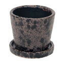【暮らしラクラク応援セール】MURATAYA パチィポット M ブラウン 1544【取り寄せ・返品不可商品】