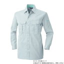 【暮らしラクラク応援セール】桑和 4225 長袖シャツ Sサイズ シルバーグレー(22)【取り寄せ・返品不可商品】
