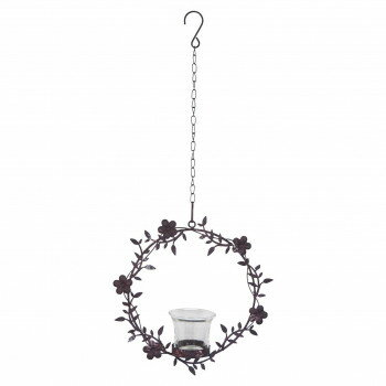 【暮らしラクラク応援セール】MURATAYA ハングフラワーリングキャンドルS 7183【取り寄せ・返品不可商品】(3)