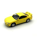 【暮らしラクラク応援セール】DIECAST MASTERS 日産 シルビア S15 イエロー 左ハンドル 1/64スケール DCDM64010【取り寄せ・返品不...