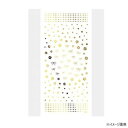 【暮らしラクラク応援セール】TSUMEKIRA(ツメキラ) ネイルシール(ジェル専用) いっちょこプロデュース ドットフラワー&リボン ゴールド SG-ICH-...
