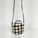 【暮らしラクラク応援セール】志成販売 ショルダーバッグ リンク レザー ブラック 107731BK【取り寄せ・返品不可商品】