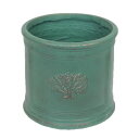 【暮らしラクラク応援セール】MURATAYA ラウンドポットフォレスト7号 Verdigris 3733【取り寄せ・返品不可商品】