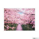 【暮らしラクラク応援セール】ビバリー 風景日本 (桜)ジグソーパズル 目黒川の桜並木 600ピース 600-017【取り寄せ・返品不可商品】
