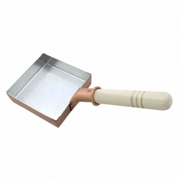 【暮らしラクラク応援セール】中村銅器製作所　銅製　卵焼き鍋　角型　12cm【取り寄せ・返品不可商品】