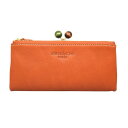【暮らしラクラク応援セール】zucchero filato がま口長財布 OR オレンジ 34 58009【取り寄せ・返品不可商品】