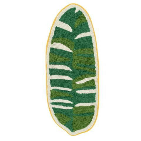 【暮らしラクラク応援セール】マット バナナリーフS 75×30cm 14219873110【取り寄せ・返品不可商品】