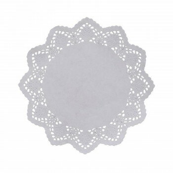 【暮らしラクラク応援セール】ドイリー　丸型レースペーパー　(100枚入)　8号　XLC2105【取り寄せ・返品不可商品】