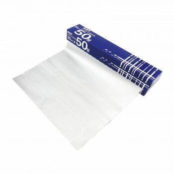 【暮らしラクラク応援セール】シンメイ　業務用シリコンホイル(アルミホイル)　50m　SHK008　XAL9401【取り寄せ・返品不可商品】