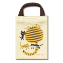 【暮らしラクラク応援セール】糸井忠晴 コットン ミニバッグ「しっぽ」 IT-00889【取り寄せ・返品不可商品】