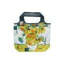 【暮らしラクラク応援セール】名画モザイクアートシリーズ ~エコバッグ(Mサイズ)~ ゴッホ「ひまわり」 AM-00901【取り寄せ・返品不可商品】