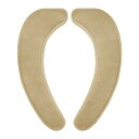 【暮らしラクラク応援セール】ナチュラル吸着便座カバー ベージュ【取り寄せ・返品不可商品】