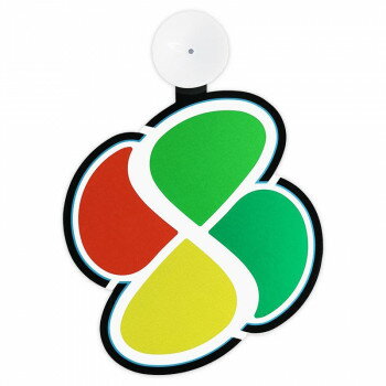 【暮らしラクラク応援セール】東洋マーク製作所　バイク・カーステッカー　高齢運転者マーク吸盤　KD-23【取り寄せ・返品不可商品】